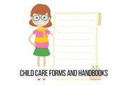 Customized Child Care Forms and Handbooks