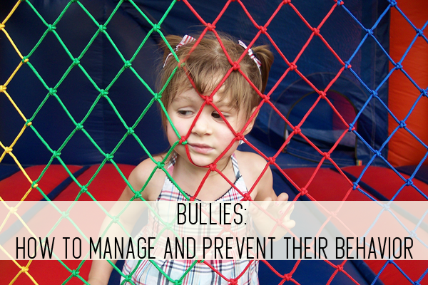 bullies: how to manage and prevent their behavior online childcare class