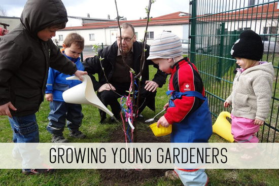 growing young gardeners online child care class