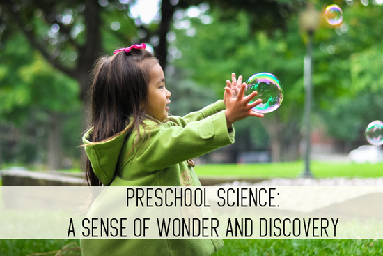 preschool science: a sense of wonder and discovery online child care class