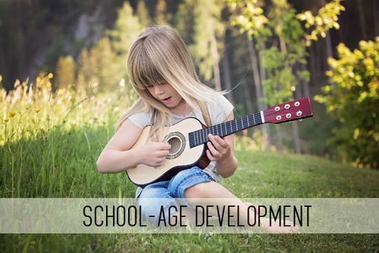 school-age development online child care class