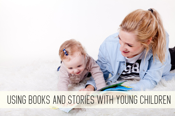 using books and stories with young children online child care class